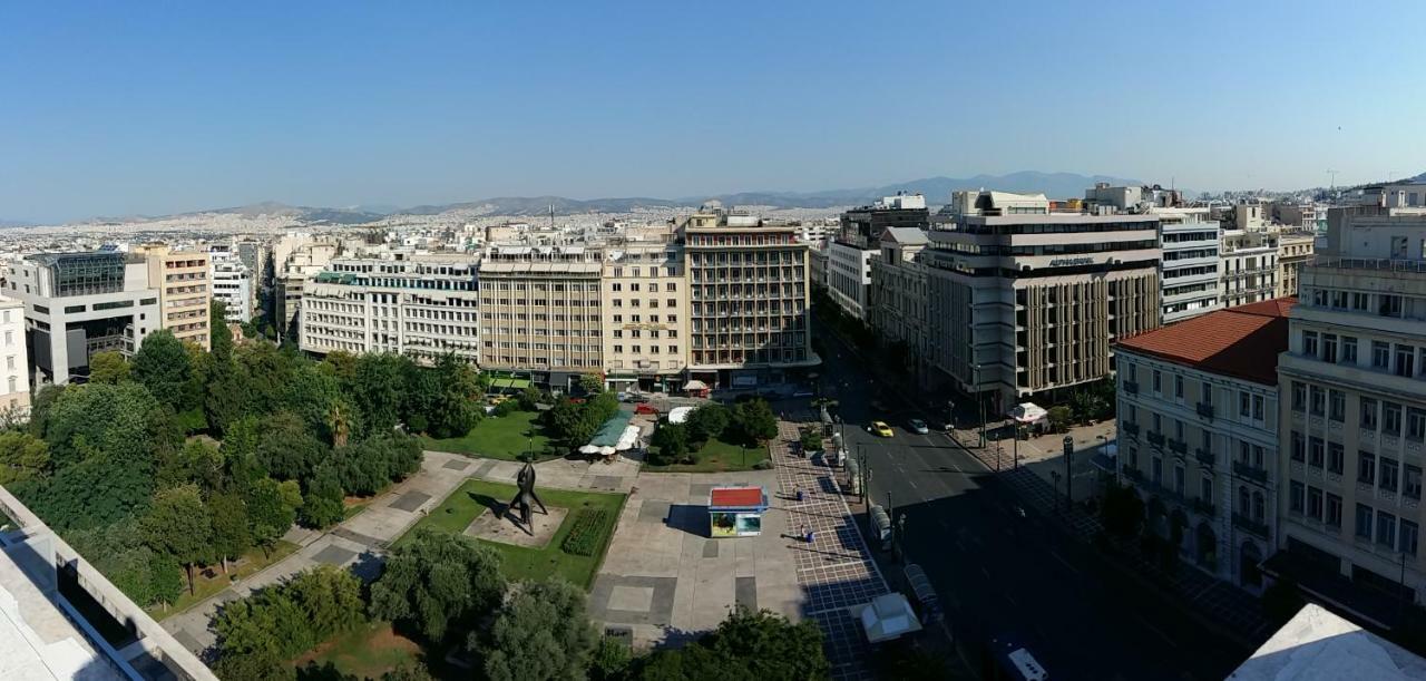 Апартаменты Athens Center Panoramic Flats Экстерьер фото